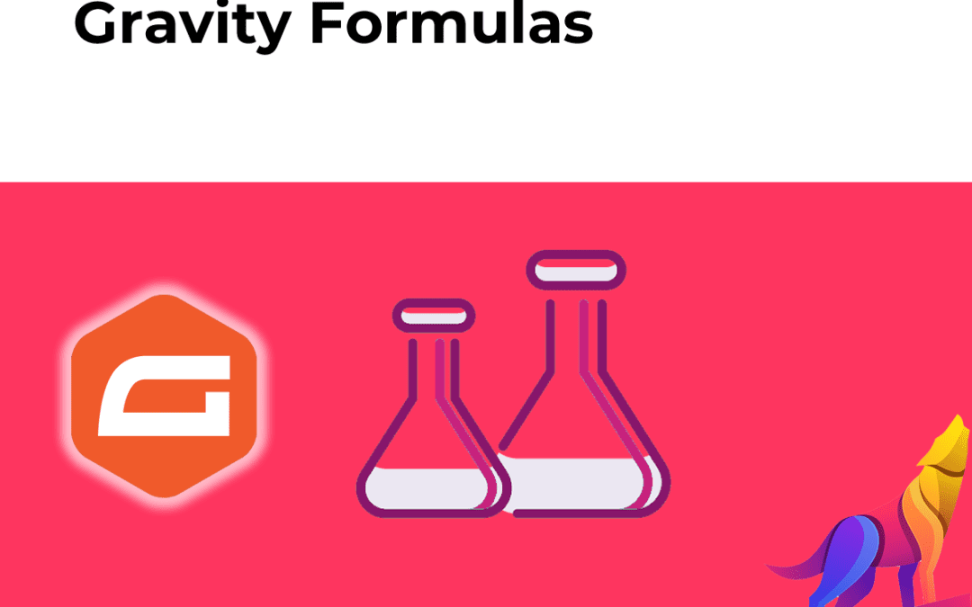Gravity Formulas