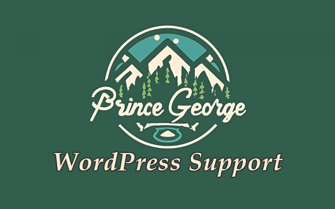 WordPress Support in Prince George, BC